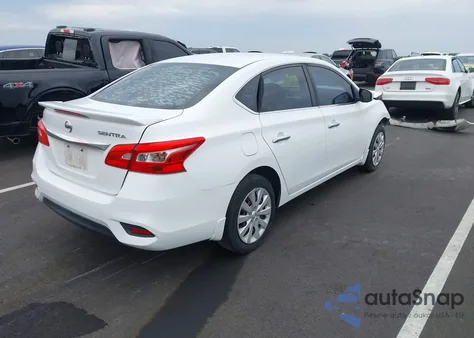 2016 Nissan Sentra S z USA, uszkodzony, nr VIN 3N1AB7AP2GY328588